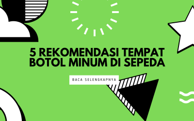 5 Tempat Botol Minum di Sepeda – Biar Makin Kalcer