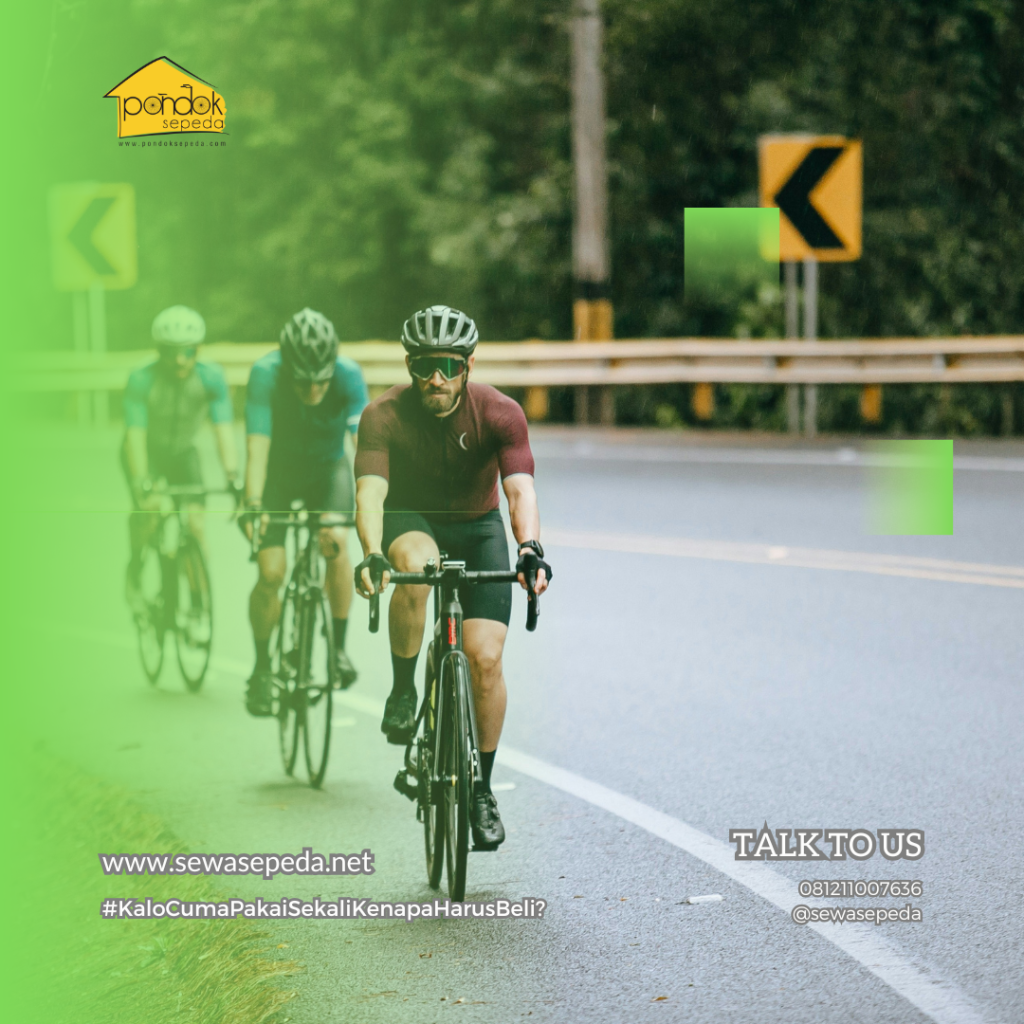 Bagaimana cara bersepeda yang aman wah lutut Rey lecet