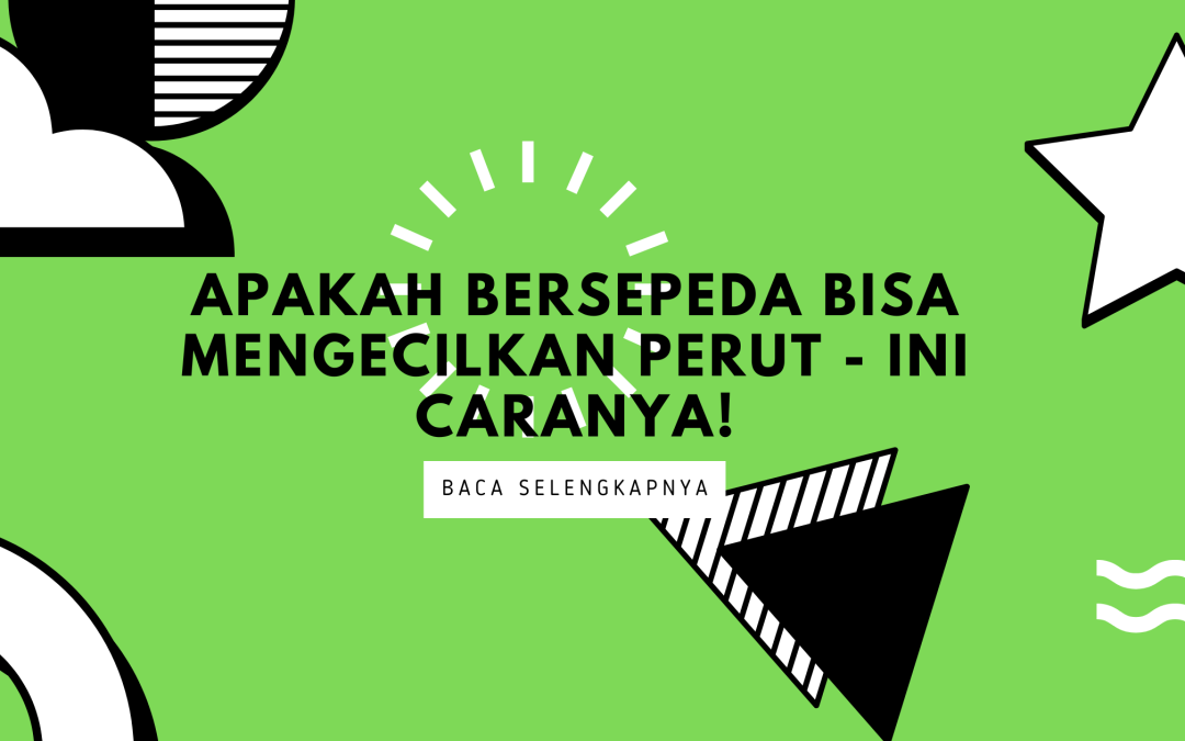 apakah bersepeda bisa mengecilkan perut