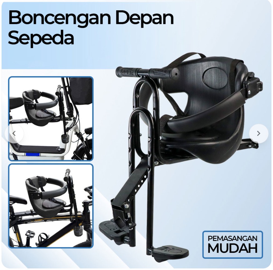 Boncengan Depan Sepeda